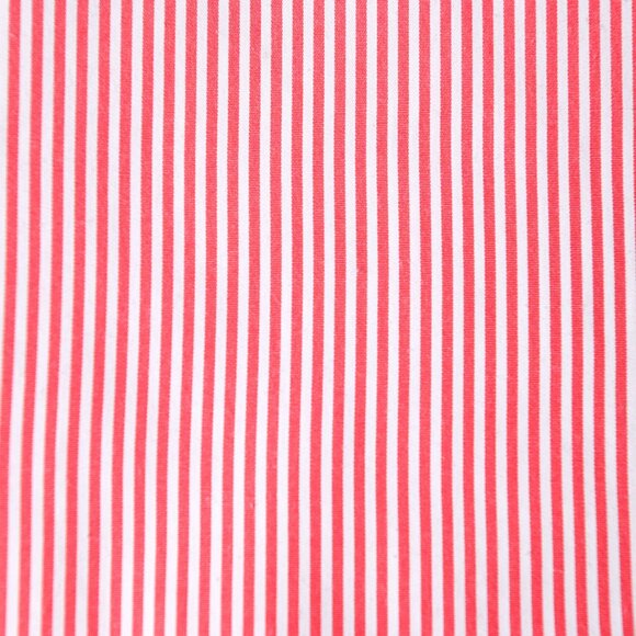 RAFAELLA Pink White Striped V Neck Embroidered 3/4 Sleeves Pull On Top -Size Med - Picture 8 of 11